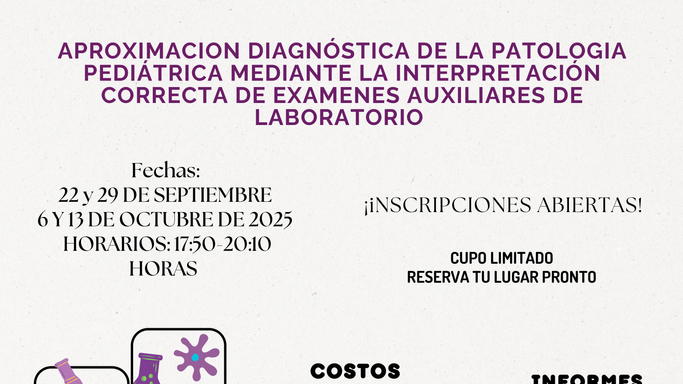 Curso en línea: Aproximación diagnóstica de la patología pediátrica